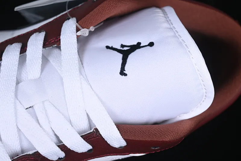 All categories Air Jordan Jordan series basketball shoes Air Jordan 1 Low Air Jordan 1 Low AJ1 Joe 1 white wine red low-top cultural casual sneakers HF3148-102